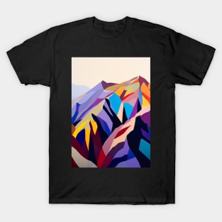 Colorful Mountains T-Shirt